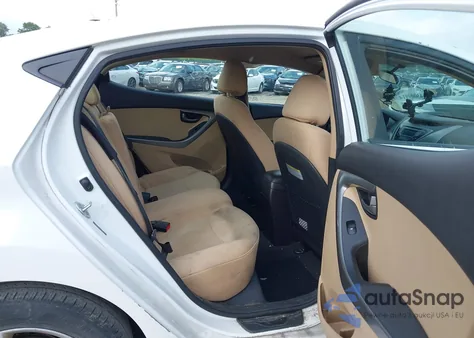 2013 Hyundai Elantra Gls from USA, damaged, VIN 5NPDH4AE6DH357767